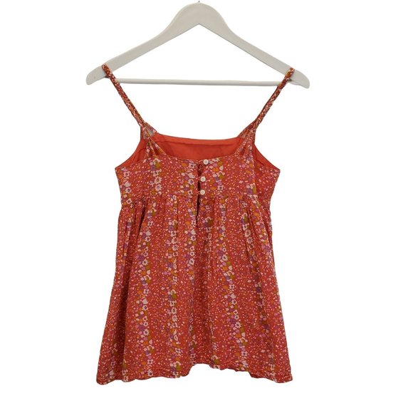 A.P.C. Floral Babydoll Top (Madras) - Picture 1 of 6